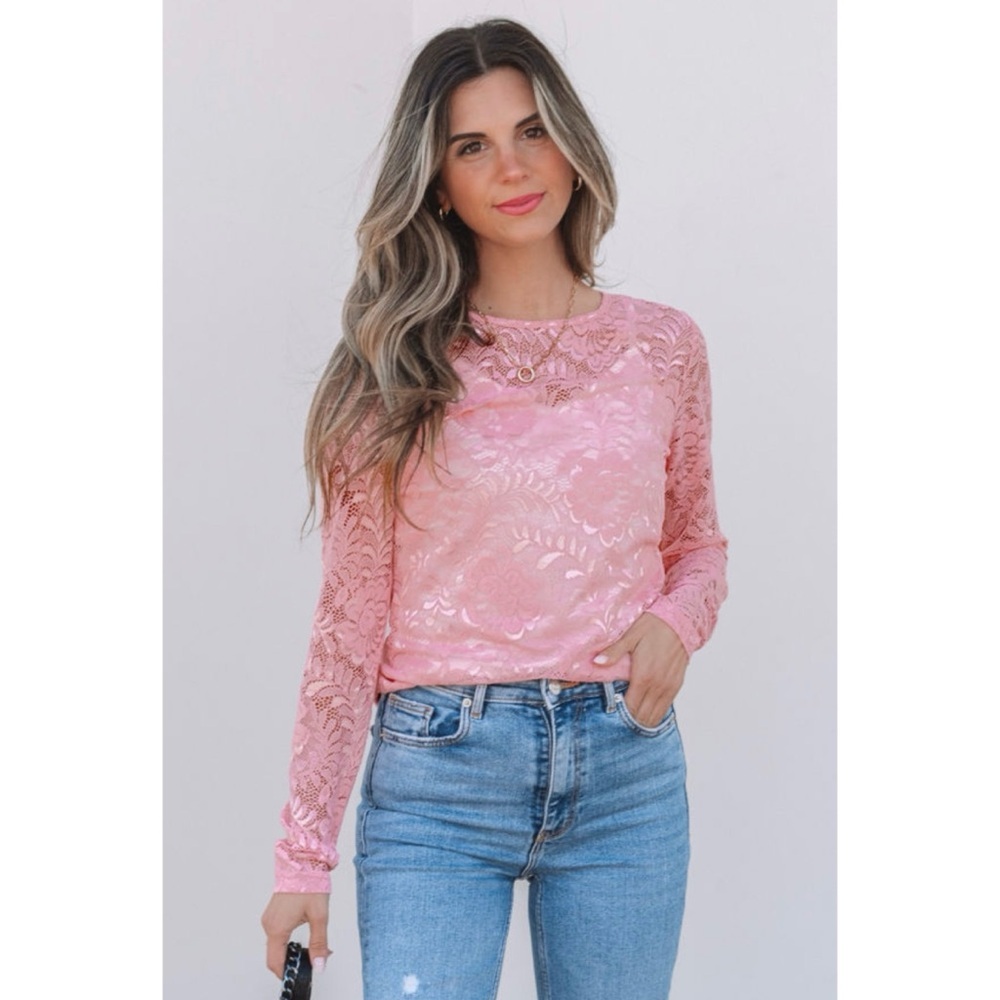 Blossom Lace Long Sleeve